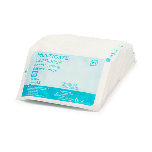 Compose Island Dressing Latex Free 8.2cm x 6cm (50) 10204038