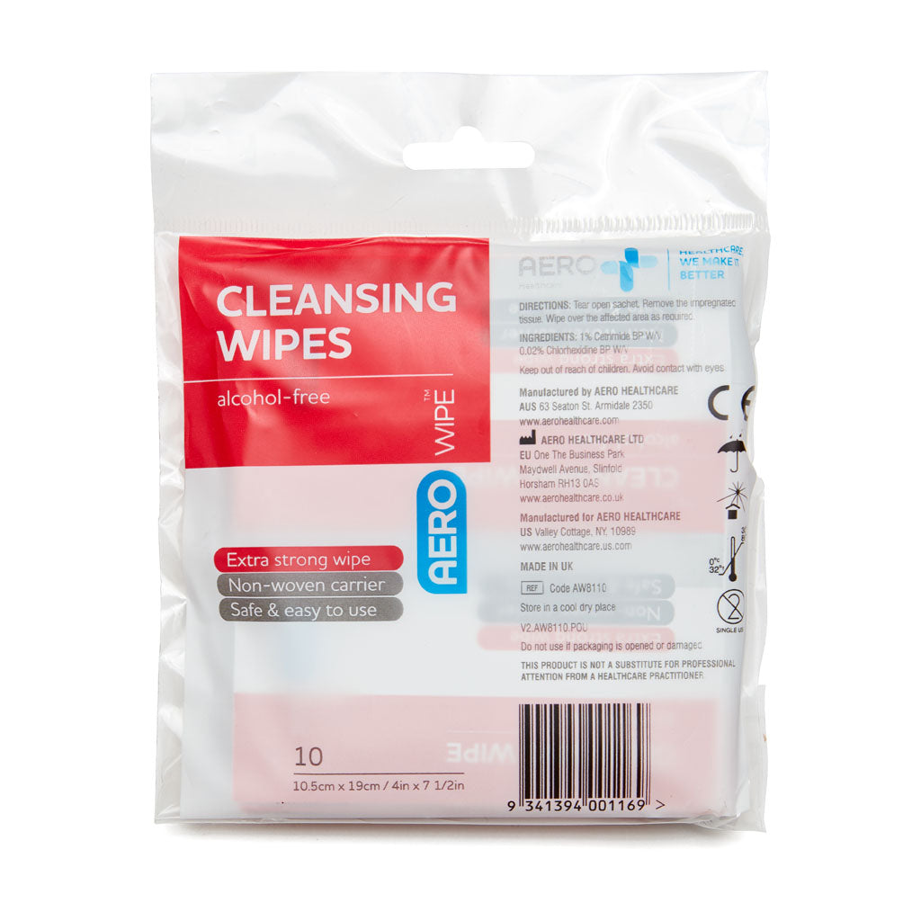 Antiseptic Cleansing Wipe Alcohol-Free (10) 10101005