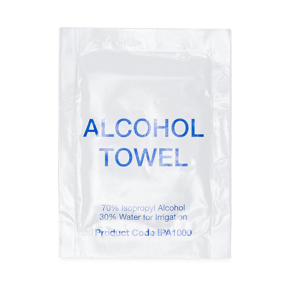 Alcohol Towel Sachets (1000) 10101018