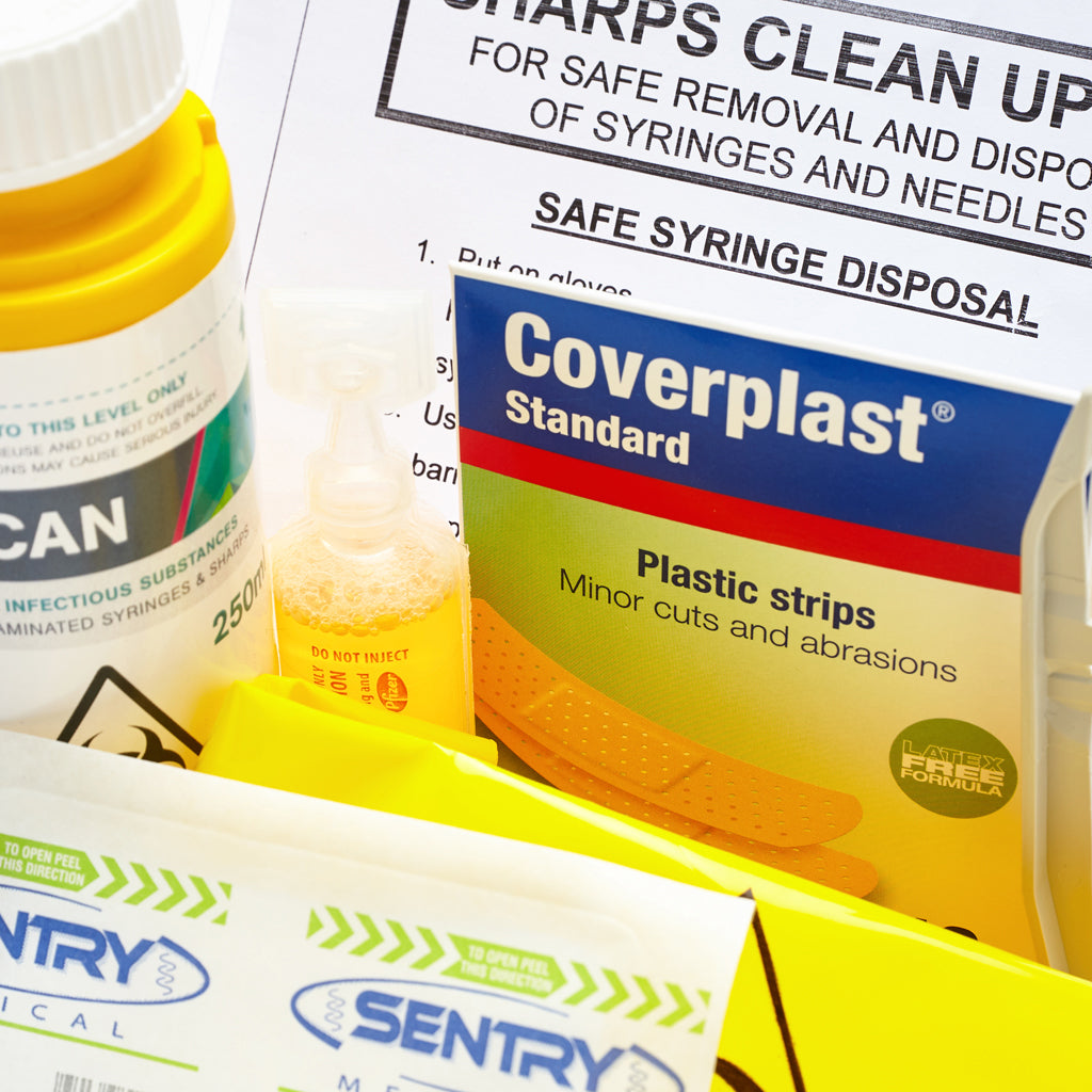 Sharps Clean-Up Kit Small 20301208