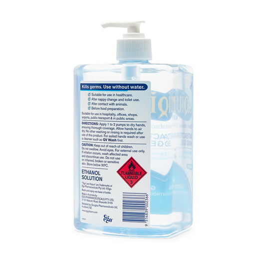 Aqium Antibacterial Gel Hand Sanitiser 1L 40101052