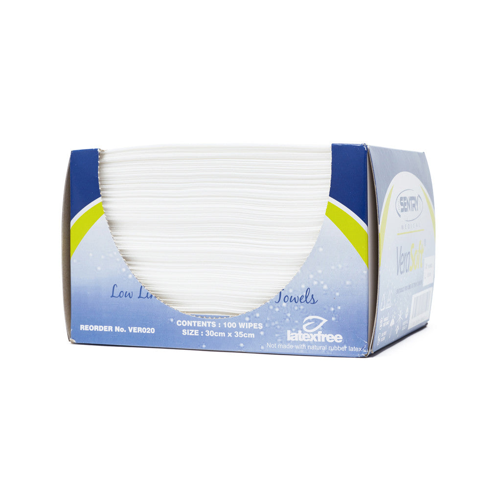 Low Lint Towels 35cm x 30cm (100) 40301031