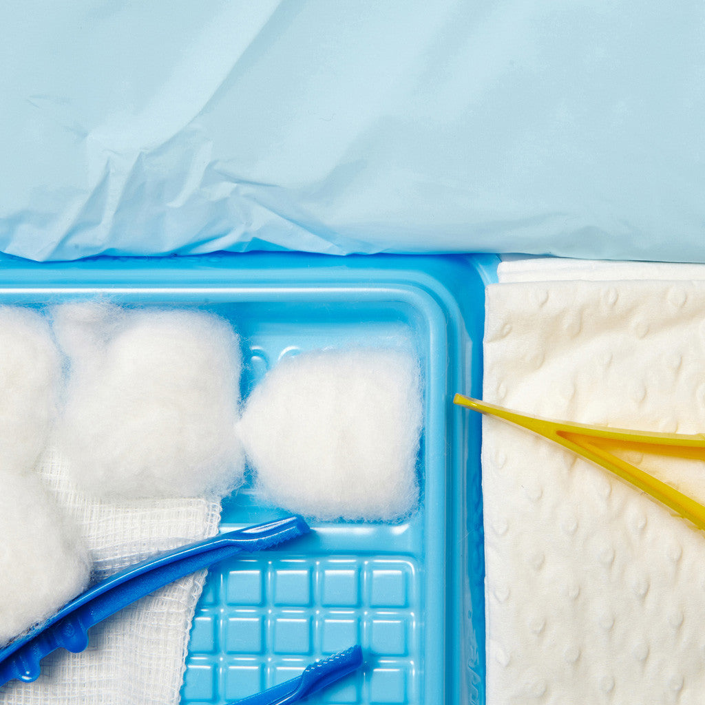 Basic Dressing Pack - Close - Student First Aid