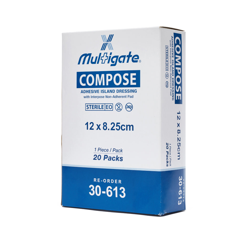 Compose Island Dressing Latex Free 8.2cm x 12cm (20) 10204037