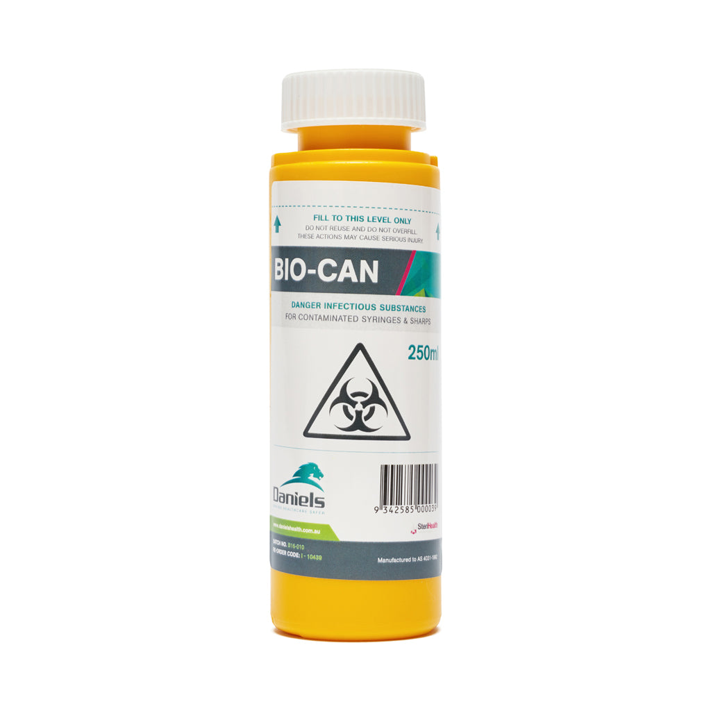 Sharps Container 250ml 11205002