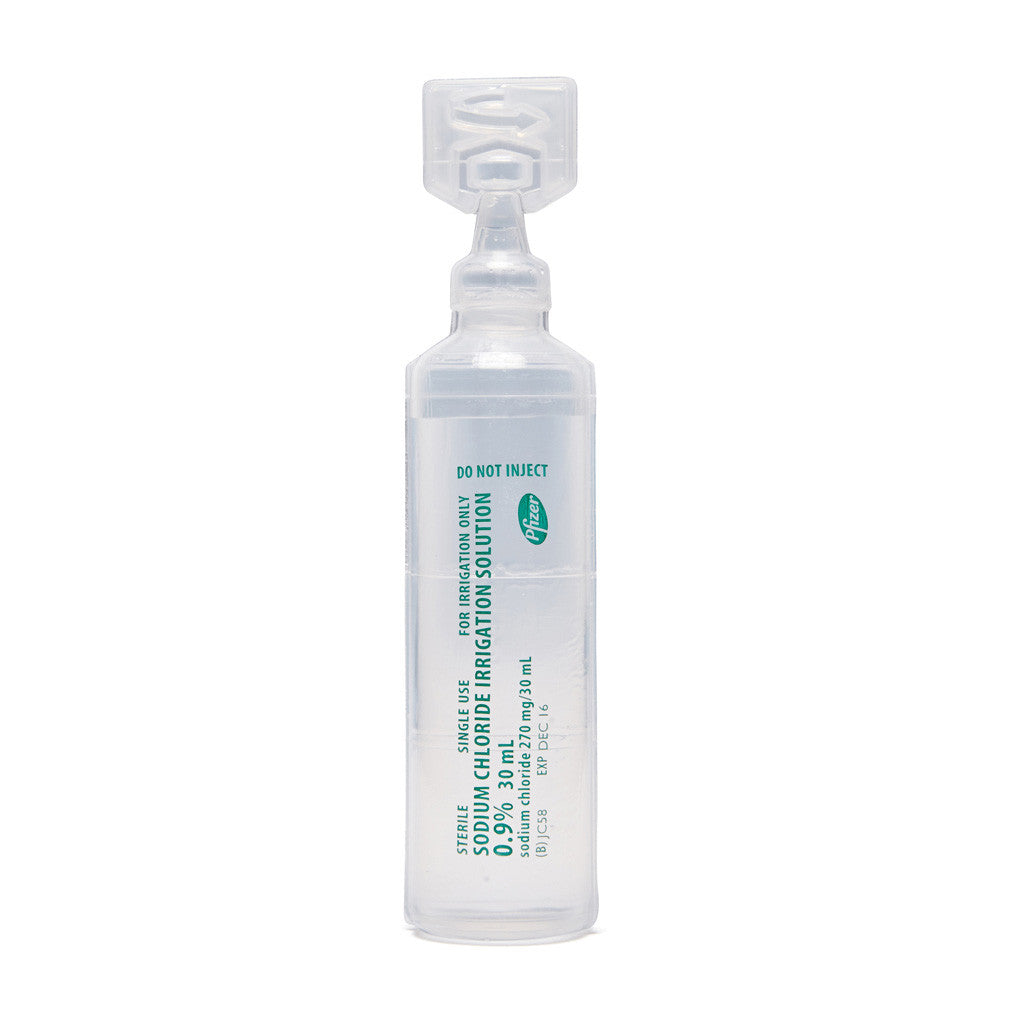 Eyewash Saline Ampoule 30ml - Wide - Student First Aid
