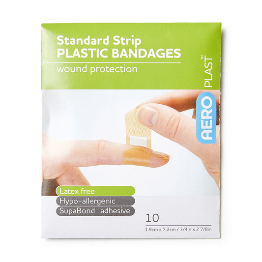 Student First Aid Plastic Dressing Strips front