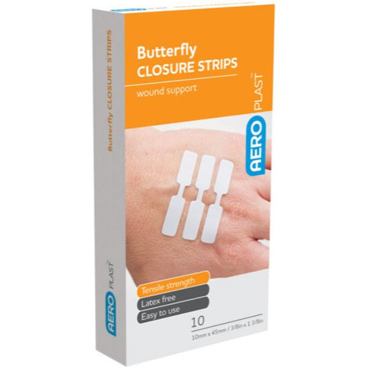 Student first aid butterfly closure strips pack shot