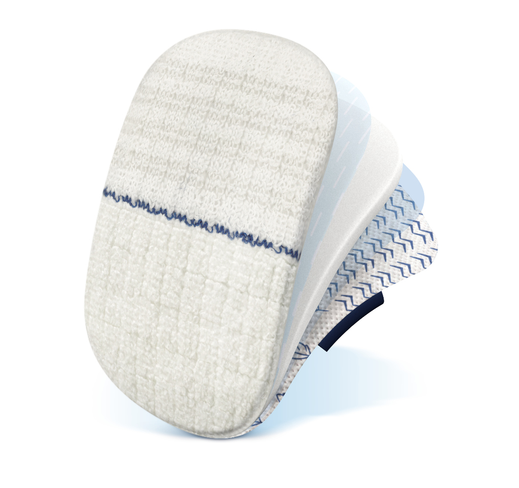 Cutimed DebriClean Pads Latex Free 9cm x 13cm (5) 10901083