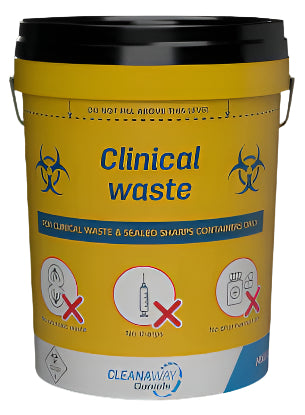 Student First Aid Clinical Waste Bucket 20L 