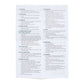 First Aid Instruction Sheet 11401010