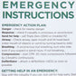 First Aid Instruction Sheet 11401010