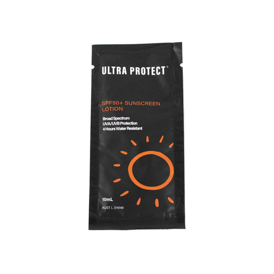 Ultra Protect Sunscreen 50+ Sachets 10ml Bulk Pack (25) 11502031