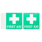 Student First Aid off-wall sign 