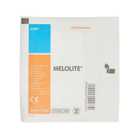 Melolite Low-Adherent Dressing 5cm x 7.5cm 10205015