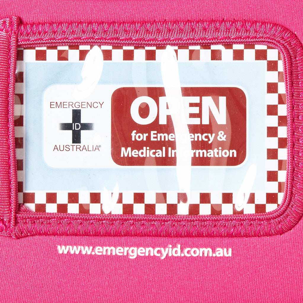 Medical Emergency ID Pouch - Pink - Small 11101017
