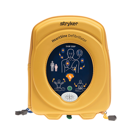 HeartSine 350P Semi-Automatic Defibrillator (AED) with Case
