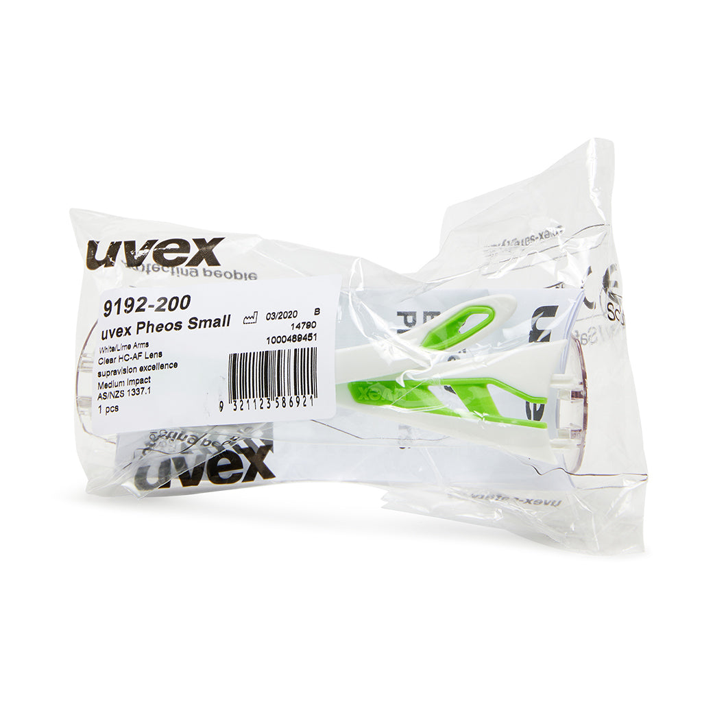 Uvex Pheos PPE Safety Glasses Clear 30101323