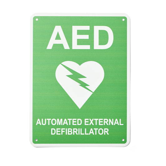 Defibrillator AED Sign Flat 30402032