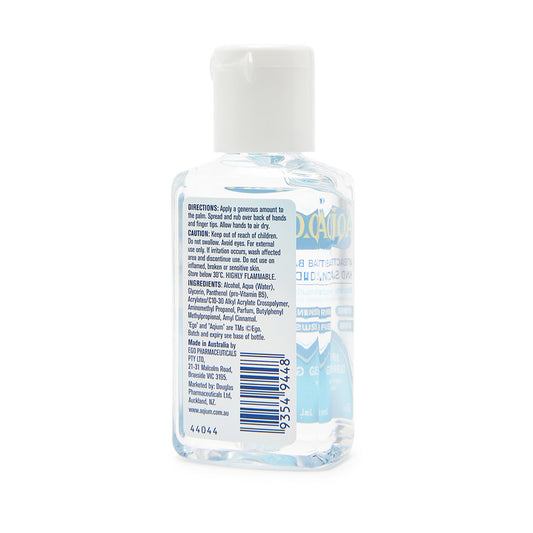 Aqium Antibacterial Gel Hand Sanitiser 60ml 40101050