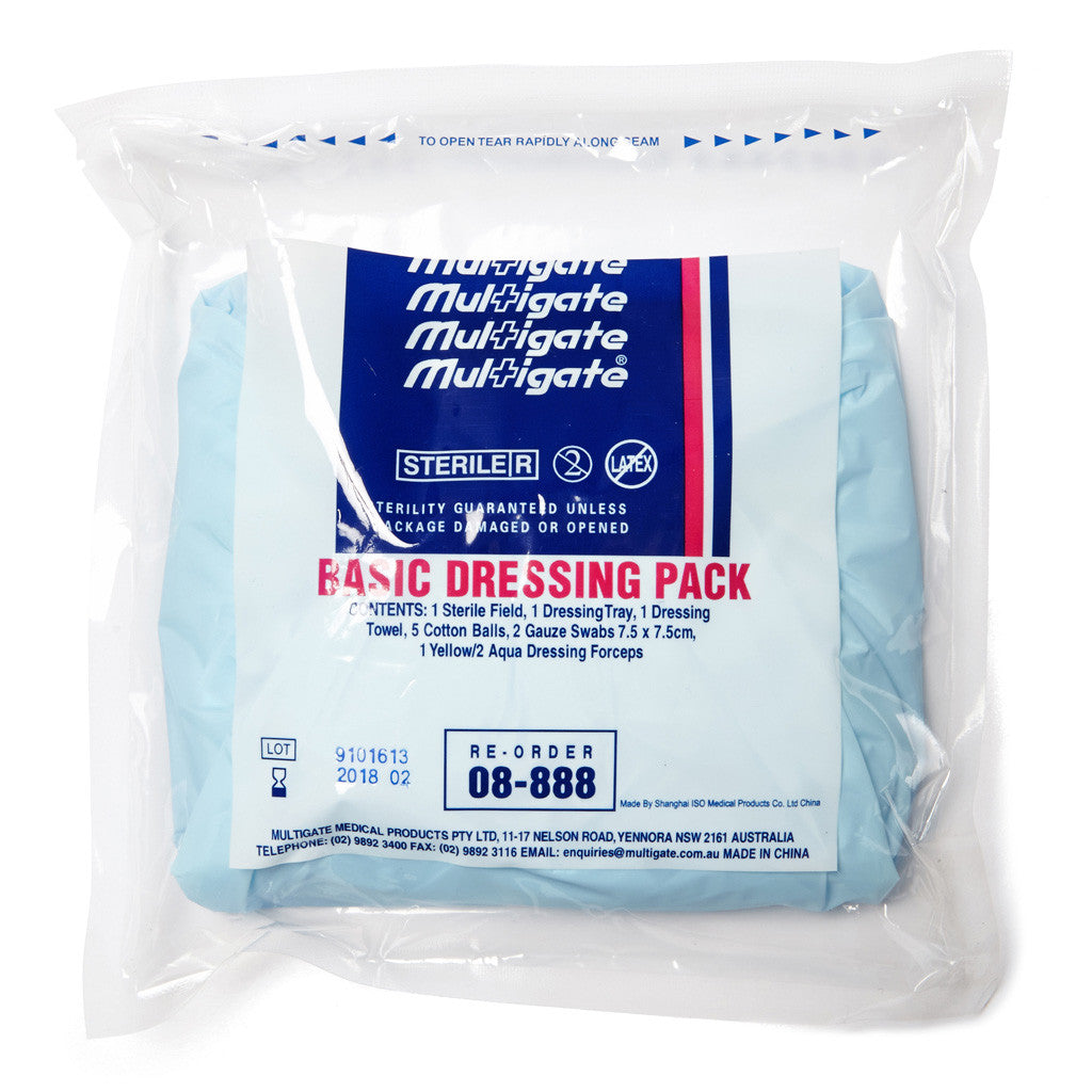 Basic Dressing Pack - Wide - Student First Aid