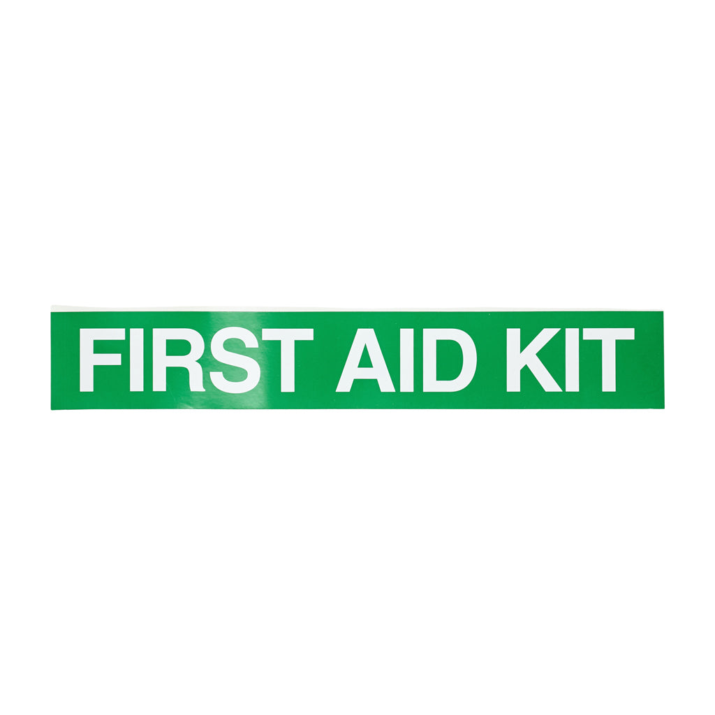 First Aid Sticker 25cm x 4cm 11101064