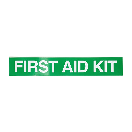 First Aid Sticker 25cm x 4cm 11101064