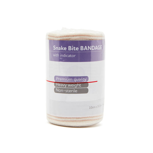 Snake Bite Bandage with Indicators 10cm x 3.3m - 10.5m 10301055