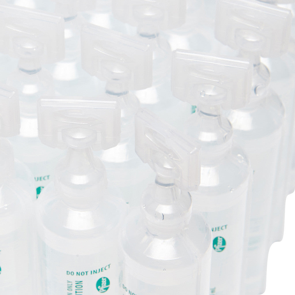 Eyewash Saline Ampoules 30ml 30 Pack - Close - Student First Aid