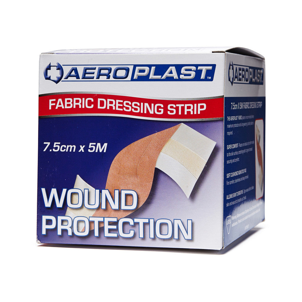 Fabric Dressing Strip 7.5cm x 5m - Wide - Student First Aid