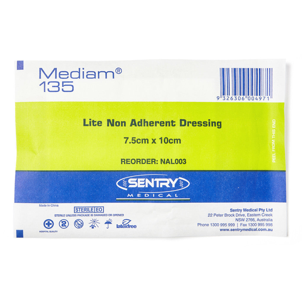 Non-Adherent Dressing 10cm x 7.5cm - Wide - Student First Aid