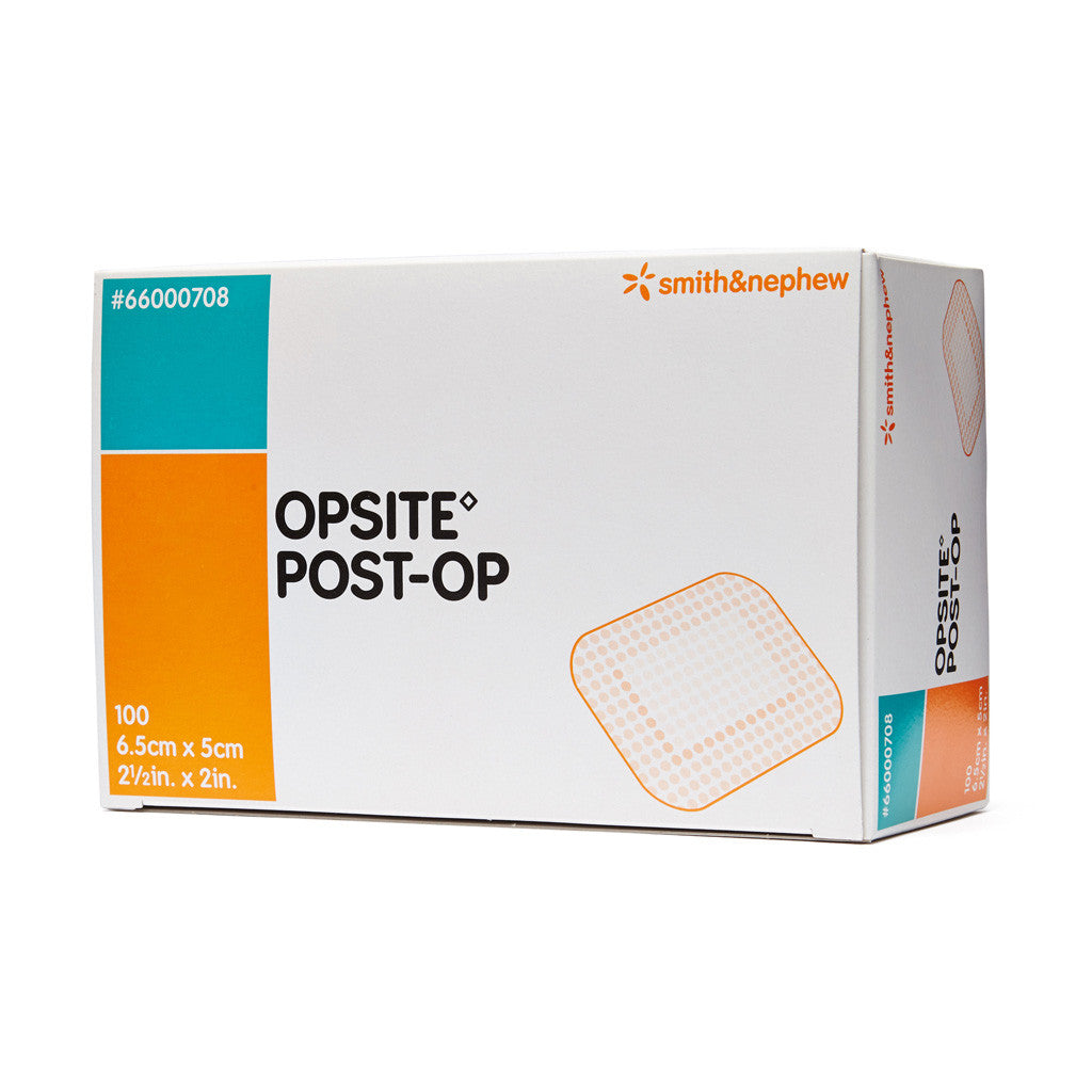 OpSite Post-Op Dressings 6.5cm x 5cm 100 Box - Wide - Student First Aid