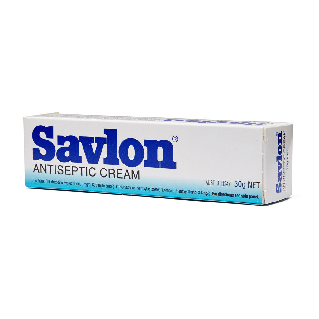 Savlon Antiseptic Cream Tube 30g - Wide - Student First Aid