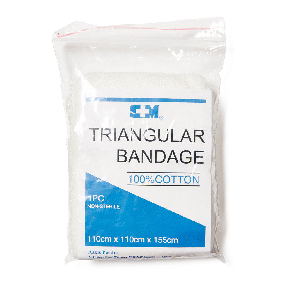 Triangular Bandage 110cm x 110cm x 155cm - Wide - Student First Aid